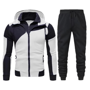 Survêtement de qualité supérieure pour hommes à capuche Fitness Gym vêtements hommes course ensemble vêtements de sport survêtement hommes survêtement hiver costume sport - Product Image 1