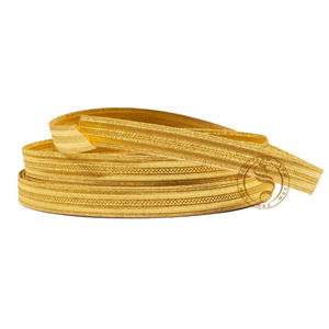 Uniforme ceremonial tejido encaje plateado estilo piloto elegante trenza de celofán colorida para uniformes ceremoniales - Product Image 5