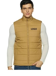 เสื้อกั๊กกันหนาวสำหรับผู้ชาย, เสื้อกั๊กกันหนาวทรงปล่อยลงมีฟอง2024ให้ความอุ่นตัวเสื้อแขนกุดกลางแจ้ง - Product Image 5