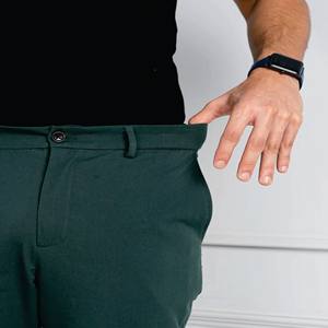 100% Pantalones chinos de algodón para hombre fabricante directo de fábrica alta calidad precio al por mayor 2023 Pantalones chinos exclusivos para hombre - Product Image 4