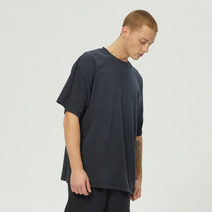 Custom Screen Print Oversized 100% Cotton 250 Gsm Vintage Streetwear Heavyweight <b>Drop</b> Shoulder Men <b>Acid</b> Wash T-shirt for men - Product Image 3