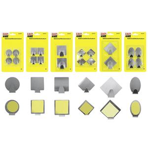 Easy Work Wall <b>Hooks</b> & Coat Racks VPE 18 Convenient Klebehaken - Product Image 1