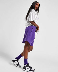 Shorts de basket-ball américains lourds 2026, 420G, broderie, décontractés, quantité personnalisée, shorts de sport en coton respirant pour femmes - Product Image 5