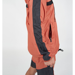 High Quality Gym-To-Street Surge Mens Windbreaker Hoodie <b>Jacket</b> Casual Wear Zipper <b>Jacket</b> Hoodies Custom Logos & Designed - Product Image 5