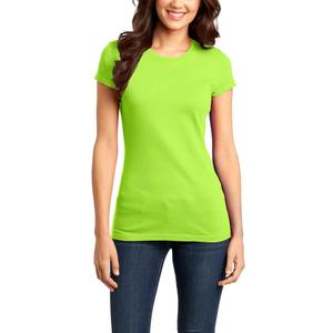 Recién llegado, camisetas de verano de algodón y poliéster para mujer, camisetas informales de manga corta de talla grande, moda de gran tamaño, bordado directo, sólido - Product Image 5