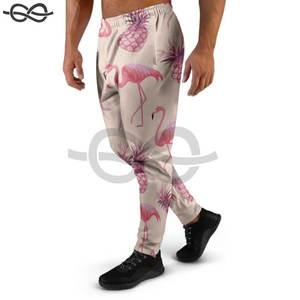 กางเกงกันลมสำหรับผู้ชายสไตล์เอวยางยืดกางเกงวอร์มปักโลโก้ได้ตามต้องการ - Product Image 3