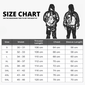 Durable a prueba de viento impermeable Unisex Sauna traje Fitness Sudadera con capucha pulóver pérdida de peso sudoración Jogging ropa - Product Image 6