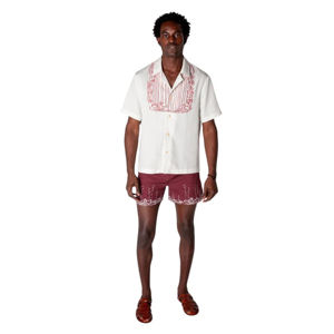 Pantalones cortos de baño de secado rápido para hombre, personalizados, OEM, ajuste cómodo y elegante con cordón ajustable, pantalones cortos de baño para hombre de alta calidad - Product Image 5