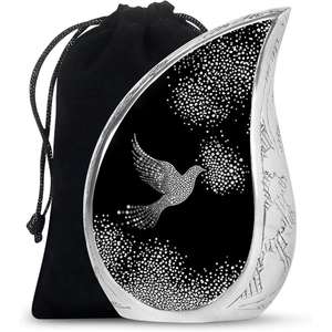 โกศโลหะสำหรับผู้ใหญ่เถ้ากระดูกเทวดาสวรรค์ - Product Image 1