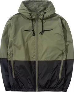 Veste coupe-vent à col montant en toile enduite, dernier design, pour hommes - élégante, personnalisée, chaude, matelassée, imperméable pour l'hiver - Product Image 1