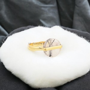 925อัญมณีไข่มุกสีดำธรรมชาติทำด้วยมือเงินสเตอร์ลิงประดับด้วยพลอยสีดำสำหรับผู้หญิง - Product Image 3