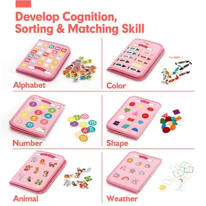 8 trong 1 Toddler bận rộn Hội Đồng Quản trị cho 1 2 <span class=keywords><strong>3</strong></span> 4 tuổi Kid Montessori đồ chơi bận rộn Hội Đồng Quản trị cuốn sách cho 1 tuổi bé cảm giác Hội Đồng Quản Trị Học Tập - Product Image 5