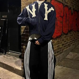 Sudadera con Capucha para Hombre, Estilo Lavado Ácido, Diseño Personalizado 2025, Moda Urbana Premium, Ropa Deportiva, Talla Grande, Fabricante OEM, 100% Algodón, Invierno - Product Image 3