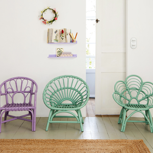 Vente en gros de chaises en rotin écologiques pour enfants chaises pour enfants de style ferme ensembles de meubles pour enfants faits à la main pour les fêtes du Vietnam - Product Image 4