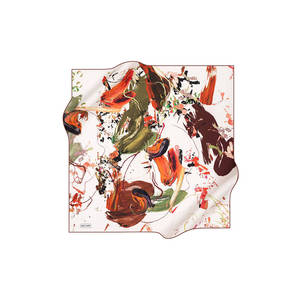 Vintage Silk Plaid Square <b>Scarf</b>-Custom Design Fashion Handkerchief - Product Image 1