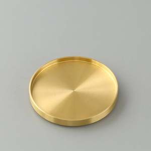 Handmade Metal Bottle <b>Coasters</b> With Intricate Engravings That Add Aesthetic Beauty To Any Living Room Setting - Product Image 5