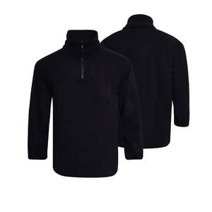 Chaquetas de Forro Polar Transpirables de Secado Rápido de 260 Gramos con Cuello Acanalado, Cremalleras Metálicas Interiores, 100% Poliéster - Product Image 3