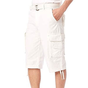 Pantalones Cortos Casuales de Algodón Pique, Transpirables, Texturizados, Ligeros, Estilo Deportivo de Verano, Pantalones Cortos Sólidos para Hombre - Product Image 4