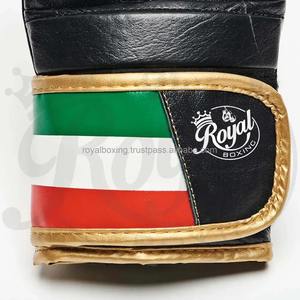 Gants de kickboxing en cuir PU de haute qualité, conçus sur mesure, emballage haut de gamme, équipement d'arts martiaux de niveau professionnel - Product Image 5