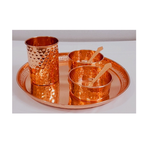 Ensemble de bols à dîner en cuivre/ensemble de bols à vaisselle en cuivre enduit ustensiles de cuisine pour taille personnalisée Offre Spéciale - Product Image 1