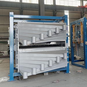 เครื่องทำฉากสวิงทรงสี่เหลี่ยมเส้นตรงเอาท์พุทสูงอุปกรณ์ทำความสะอาดแบบบูรณาการผสมหลายชั้นอุปกรณ์หน้าจอสั่นสะเทือนมีประสิทธิภาพแร่ - Product Image 3