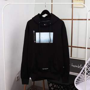 High Quality Streetwear Oversized Hoodie Custom Embroidery Patch 100% Cotton <b>French</b> Terry Heavyweight Vintage Hoodies for Men - Product Image 6