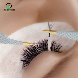 Juego de Pinzas para Pestañas para Salón y Uso Doméstico, Pinzas para Pestañas con Logotipo Personalizado para Venta al por Mayor OEM - Product Image 3