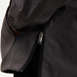 Veste coupe-vent en toile à capuche au meilleur design, séchage rapide, respirante, style streetwear, élégante, confortable, ajustement personnalisable sur le devant - Product Image 5