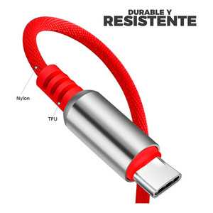 Cle Reinforced USB Type <b>C</b> Universal Fast Charger L 90 - Assorted Colors - Product Image 6