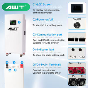 Польский склад: Литиевая солнечная система 15 кВт 16 кВт·ч, 48В 51.2В 280Ач 300Ач 314Ач, аккумуляторный блок LiFePo4 EVE314ah класса A с BMS JK 200A - Product Image 6