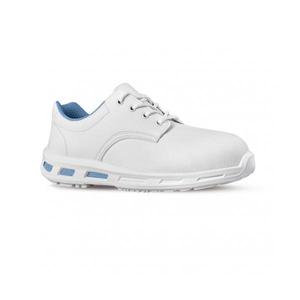 Zapatos DE SEGURIDAD blancos bajos con certificado SRC de Zelda S2 con excelente protección, de color blanco, por el momento. - Product Image 1