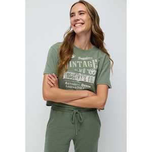 Sweat-shirt imprimé à manches courtes 100 % coton - Product Image 5