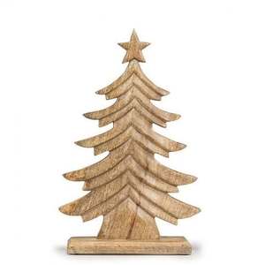 Support de sapin de Noël en bois écologique moderne de luxe de Antique Creations avec taille et forme personnalisables, vente en gros d'usine - Product Image 4