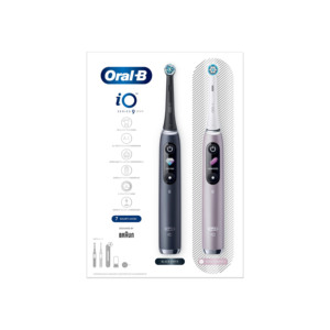 แปรงสีฟันไฟฟ้า10ชุด Oral-B IO โหมดทำความสะอาด7โหมดสำหรับการดูแลทันตกรรมระบบ Iosense การแสดงสีเคสสำหรับชาร์จแบบพกพา - Product Image 3