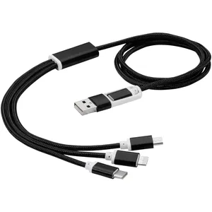 Cable USB Versátil 5 en 1 Personalizado para Artículos Promocionales - Product Image 2