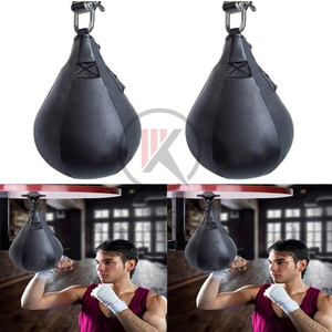 Customized Color Leather <b>Speed</b> <b>Bag</b> for Fitness Punching Sports Ball Training Premium <b>Boxing</b> Equipment - Product Image 5