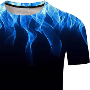 Logotipo personalizado 100% algodón 260g de punto de calidad superior directo a la ropa camisas unisex para estampado de verano - Product Image 4