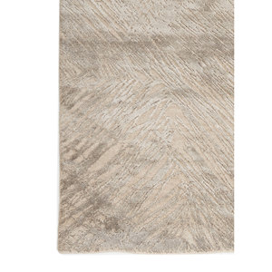 Alfombra de Lana y Seda Anudada a Mano Kavi Ivory, Colección Free Verse-Skrt-907(Fr), Alfombra Clásica Rectangular Grande Abstracta para el Hogar, Pasillo, PVC - Product Image 4