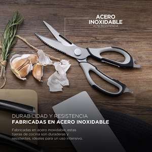 <b>Kitchen</b> <b>scissors</b> 23x7.6cm in stainless steel ELEGANCE MasterPRO - Product Image 2