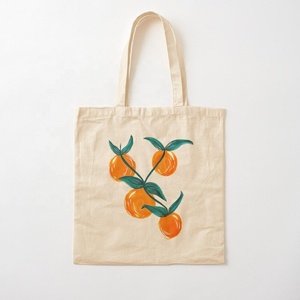 Vente en gros de sacs fourre-tout en coton personnalisés écologiques réutilisables avec fermeture à glissière motif à pois avec logo personnalisé commande en gros de petite toile - Product Image 6