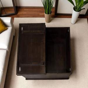 Mesa de centro Barmer Center Color nogal exclusivo disponible en material de madera de la mejor calidad para comedor y dormitorio para vender - Product Image 6