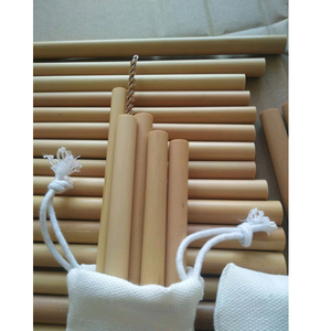 Paille de bambou durable pour usage domestique pratique conception réutilisable solide adaptée à toutes les occasions et utilisations - Product Image 3