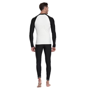 Rashguards BJJ personnalisés en gros, Rashguards BJJ personnalisés lavés UPF50+ Spandex/Polyester - Product Image 2