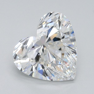 IGI 4.04 Ct Heart Cut Lab Créé Blanc F Couleur VS1 Clarté Diamants en Vrac pour la Fabrication de Bijoux et Cadeaux - Product Image 1