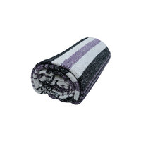 Meilleur prix pour la décoration intérieure Couverture Falsa violette douce et tissée Couverture mexicaine Falsa colorée