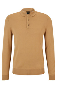 เสื้อสเวตเตอร์คอวี แขนยาว ผ้าวิสโคส/คอตตอน สำหรับฤดูหนาว  ปักโลโก้ด้านหน้า  เสื้อถักสำหรับผู้ชาย - Product Image 4