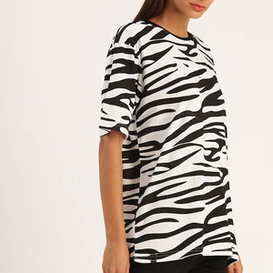 T-shirts pour femmes en matière de qualité supérieure, vêtements décontractés de haute qualité, coupe régulière, respirants, jersey écologique uni pour l'été, taille XL - Product Image 5