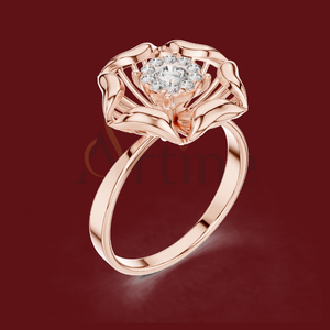 14K Custom <b>Arabic</b> name <b>ring</b> in silver - Product Image 1