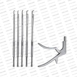 Interlaminar Kerrison Rotating Rongeur Set Cirugía de columna Instrumentos ortopédicos de Vaslcare - Product Image 5