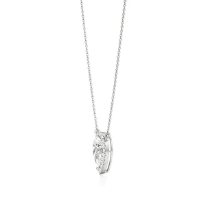 สร้อยคอเพชรทรงลูกแพร์เปล่งประกาย - Product Image 3